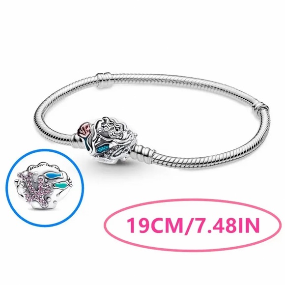 - Jewelry - NWOT Disney The Little Mermaid Bracelet Sterling Silver 925